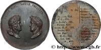 FRANCE Médaille, Louis XIV et Louis-Philippe, tirage unif LOUIS-PHILIPPE Ier (1837) (51mm, 31,07g, 12h) -