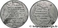 FRANCE Médaille, Vote de la Constitution DEUXIÈME RÉPUBLIQUE 1848 (46,5mm, 17,29g, 12h) -