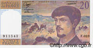 FRANCE 20 Francs DEBUSSY FRANCE 20 Francs DEBUSSY 1988 UNC- -