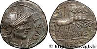 THE REPUBLIC (280 BC to 27 BC) Denier CURTIA Rome 116-115 AC. (19mm, 3,22g, 5h) -
