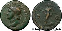 THE JULIO-CLAUDIANS (27 BC to 69 AD) Dupondius NERO Lyon 66 (28,5mm, 12,94g, 6h) -