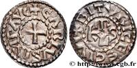 FRANCE Denier CHARLES THE BALD AND COINAGE IN HIS NAME Bourges c. 875-887 (20,5mm, 1,74g, 6h) -