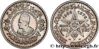 MOROCCO - FRENCH PROTECTORATE 500 Francs Mohammed V an AH1376 MOROCCO - FRENCH PROTECTORATE Paris 1956 (36mm, 22,54g, 6h) -