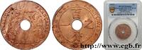 FRENCH INDOCHINA 1 Centième FRENCH INDOCHINA Poissy 1923 (26mm, g, 6h) -