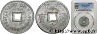 VIETNAM 1/600 de Piastre VIETNAM Paris 1905 (25,2mm, 2,01g, 6h) -
