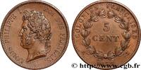 FRENCH COLONIES - Louis-Philippe for Guadeloupe 5 Centimes Louis Philippe Ier FRENCH COLONIES - Louis-Philippe for Guadeloupe Paris - A 1839 (27mm, 10,09g, 6h) -