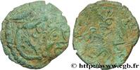 FRANCE Bronze “au nageur et aux coqs affrontés” GALLIA BELGICA - BELLOVACI (Area of Beauvais) Beauvais (60) c. 60-40 AC. (17mm, 2,64g, 2h) -