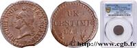 FRANCE Un centime Dupré, grand 7 DIRECTOIRE Paris 1799 (18mm, g, 6h) -