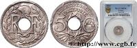 FRANCE 5 centimes Lindauer, petit module III REPUBLIC Paris 1925 (17mm, 2g, 6h) -