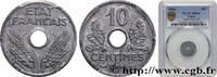 FRANCE 10 centimes État français, petit module FRENCH STATE 1944 (17mm, 1,50g, 6h) -