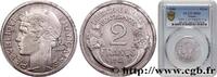 FRANCE Essai en fer de 2 francs Morlon, flan épais FRENCH STATE Paris 1941 (26,93mm, 5,4g, 6h) -