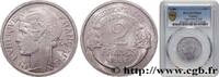FRANCE 2 francs Morlon, aluminium PROVISIONAL GOVERNEMENT OF THE FRENCH REPUBLIC 1946 (27mm, 2,2g, 6h) -