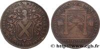 FRANCE François Poullain, maire d’Angers MAIRIE D’ANGERS 1707 (28mm, 5,77g, 6h) -