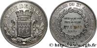 FRANCE Médaille, Caisse des écoles de Paris ENSEIGNEMENT 75 - Paris 1874 (42,5mm, 36,03g, 12h) -