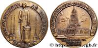 FRANCE Médaille, Georges Washington Memorial FRANC - MAÇONNERIE 1932 (32,5mm, 13,29g, 12h) -