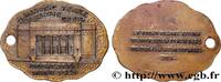 FRANCE Médaille, Temple maçonnique FRANC - MAÇONNERIE 1929 (29mm, 11,55g, 12h) -