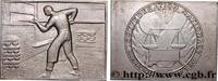 FRANCE Plaquette, Confédération nationale de la boulanger BOULANGERIE et PÂTISSERIE : Corps de métier et compagnonnage n.d. (54,5mm, 156,34g, 12h) -