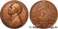 FRANCE Médaille, Henri-Louis Rocher MÉDECINE - SOCIÉTÉS MÉDICALES - MÉDECINS/CHIRURGIENS - ASSISTANCE PUBLIQUE 1945 (71,5mm, 167,80g, 12h) -
