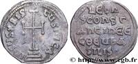 THE ISAURIAN DYNASTY (717-867) Miliaresion LEO III and CONSTANTINE V Constantinople c. 720-741 (20,5mm, 1,86g, 12h) -
