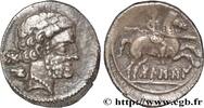 FRANCE Denier au cavalier SPAIN - SUSSETANOS - BOLSKAN (OSCA/HUESCA) (Province of Huesca) Osca c. 150/120 avant J.-C. (19mm, 4,02g, 1h) -
