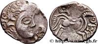 FRANCE Statère de billon à la joue ornée ABRINCATUI (Cotentin PENINSULA) c. 60-50 AC. (20mm, 6,35g, 10h) -
