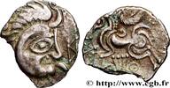 FRANCE Quart de statère de billon - revers à gauche ABRINCATUI (Cotentin PENINSULA) c. 60-50 AC. (14mm, 1,24g, 9h) -