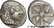 Archaïc 2 (550 BC to 480 BC) Hemiobole IONIA - UNSPECIFIED Ionie, incertaines c. 480 AC. (7mm, 0,40g, h) -