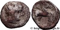 FRANCE Obole au cheval et à la tête coupée GALLIA - MID-WEST, UNSPECIFIED IIe - Ier siècles avant J.-C. (11mm, 0,64g, 10h) -