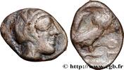Classic 1 (480 BC to 400 BC) Hemiobole ATTICA - ATHENS Athènes, Attique c. 485-480 AC. (10mm, 0,63g, 9h) -