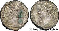 THE JULIO-CLAUDIANS (27 BC to 69 AD) Tétradrachme NERO and AUGUSTUS Alexandrie, Égypte 66-67 (22,5mm, 12,67g, 12h) -