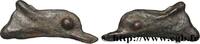Classic 1 (480 BC to 400 BC) Dauphin SARMATIA - OLBIA Olbia, Thrace c. 500-400 AC. (23mm, 1,38g, h) -