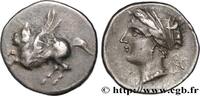 Classic 2 (400 BC to 350 BC) Drachme CORINTHIA - CORINTH Corinthe, Corinthie c. 345-307 AC. (14,5mm, 2,38g, 12h) -