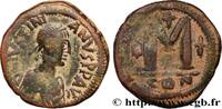 THE EMPIRE FROM ANASTASIUS TO MAURICE TIBERIUS (49 Follis JUSTINIAN I Constantinople 527-532 (29,5mm, 18,01g, 6h) -