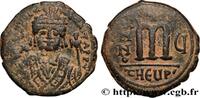 THE EMPIRE FROM ANASTASIUS TO MAURICE TIBERIUS (49 Follis MAURICIUS TIBERIUS Theoupolis (Antioche) 583-584 (29mm, 12,38g, 5h) -