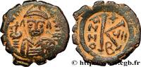 THE EMPIRE FROM ANASTASIUS TO MAURICE TIBERIUS (49 Demi-follis TIBERIUS II CONSTANTINE Antioche 581-582 (24mm, 4,89g, 6h) -