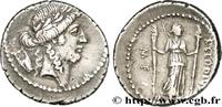 THE REPUBLIC (280 BC to 27 BC) Denier CLAUDIA Rome 42 AC. (18mm, 3,78g, 12h) -