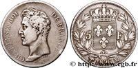 FRANCE 5 francs Charles X, 1er type CHARLES X Marseille 1826 (37mm, 24,72g, 6h) -