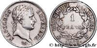 FRANCE 1 franc Napoléon Ier tête laurée, République franç PREMIER EMPIRE / FIRST FRENCH EMPIRE La Rochelle 1808 (23mm, 4,91g, 6h) -
