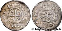 FRANCE Denier, type au fronton NORMANDY - DUCHY OF NORMANDY - RICHARD I Rouen n.d. (20mm, 1,32g, 9h) -