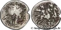THE REPUBLIC (280 BC to 27 BC) Denier TERENTIA Rome 147 AC. (18,5mm, 3,11g, 6h) -