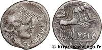 THE REPUBLIC (280 BC to 27 BC) Denier CURTIA Rome 116-115 AC. (20mm, 3,78g, 12h) -