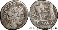 THE REPUBLIC (280 BC to 27 BC) Quinaire EGNATULEIA Rome 97 AC. (16mm, 1,66g, 7h) -