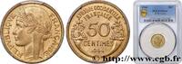 FRENCH WEST AFRICA 50 Centimes Morlon FRENCH WEST AFRICA Londres 1944 (23mm, g, 6h) -