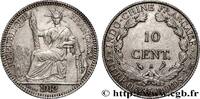 FRENCH INDOCHINA 10 Centièmes FRENCH INDOCHINA Paris 1912 (19mm, 2,67g, 6h) -