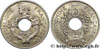 FRENCH INDOCHINA 5 Centièmes FRENCH INDOCHINA Paris 1938 (24mm, 3,88g, 6h) -