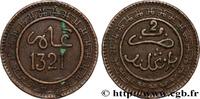 MOROCCO 2 Mazounas Abdoul Aziz I an 1321 MOROCCO Birmingham 1903 (20mm, 1,98g, 12h) -