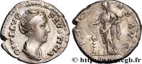 THE ANTONINES (96 AD to 192 AD) Denier FAUSTINA MAJOR Rome 145 (16,5mm, 3,13g, 6h) -