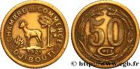 DJIBOUTI 50 Centimes Chambre de Commerce de Djibouti DJIBOUTI Paris 1921 (21mm, 4g, 6h) -