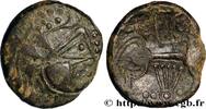 FRANCE Statère de billon à la lyre GALLIA - BAÏOCASSES (Area of Bayeux) Bayeux (14) IIe - Ier siècle AC. (20mm, 5,30g, 5h) -