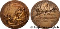 FRANCE Médaille, Union franco-américaine, Souvenir de l’i ÉTATS-UNIS D'AMÉRIQUE 1886 (67,5mm, 144,91g, 12h) -